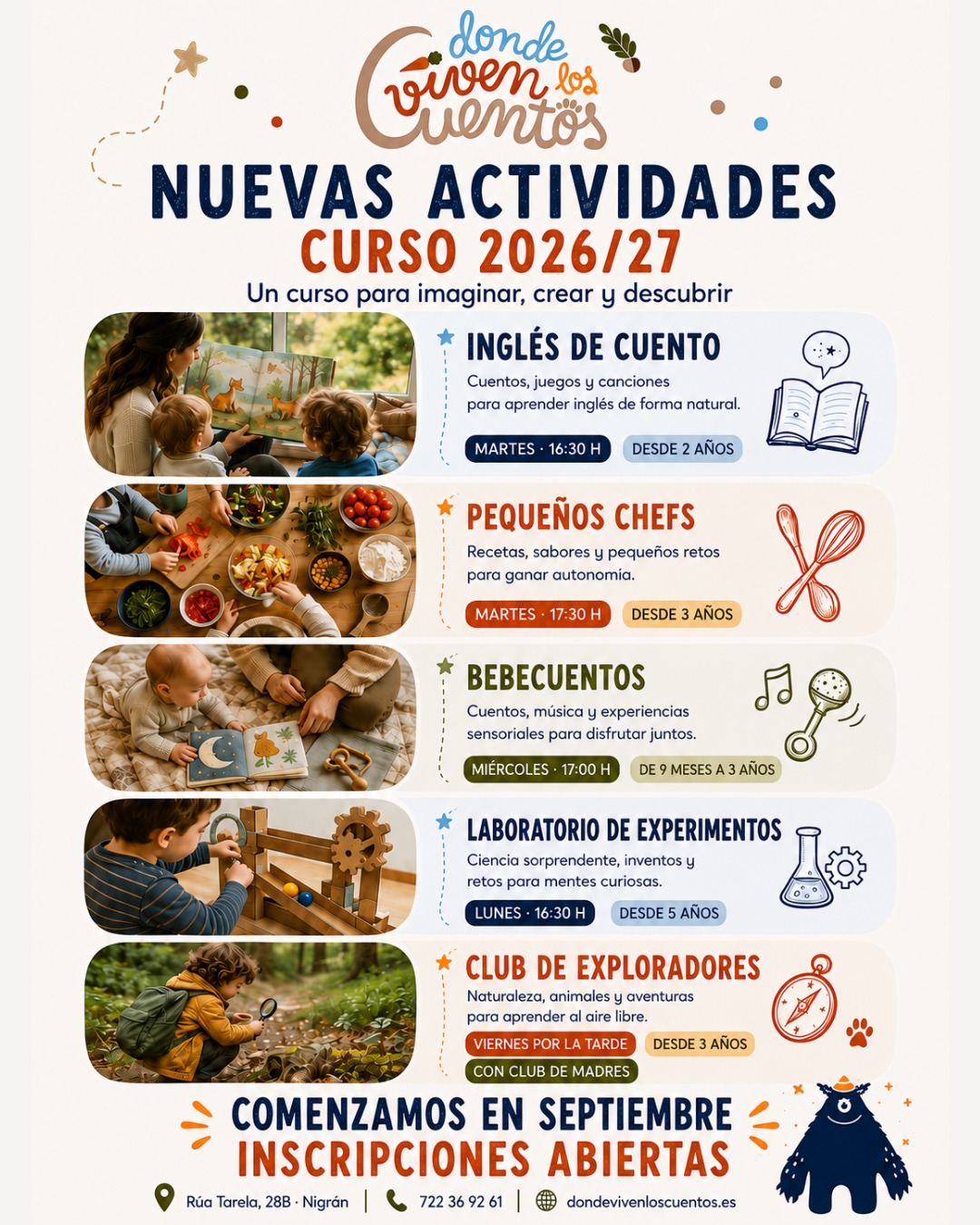 Extraescolares 2026-27